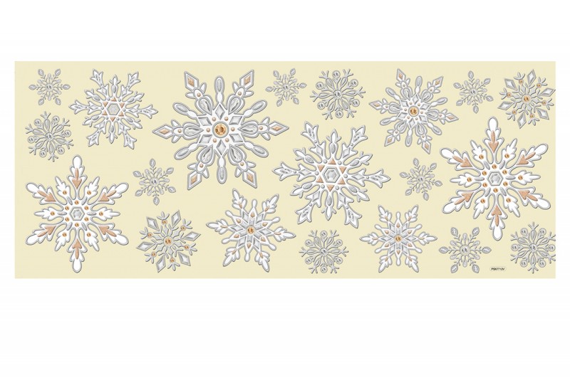 

Стикер оконный объемный Bon с фольгой, 57*21см 915-303 (IR06731)