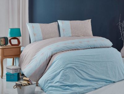 

Набор постельного белья (3в1), Ранфорс, семейный размер, hera mavi, slt7239