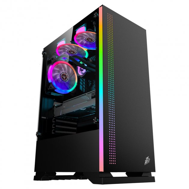 

Корпус 1stPlayer BS-3-3R1-BK Black без БП (BS-3-3R1-BK)