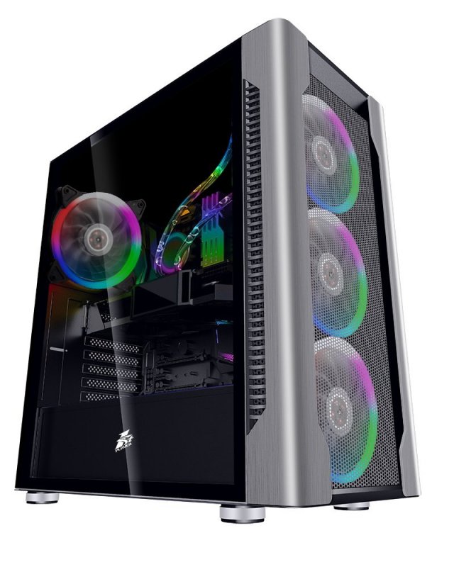 

Корпус 1stPlayer DX-4R1-PLUS-BK Color LED Black без БП (DX-4R1-PLUS-BK)