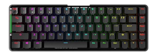 

Клавиатура ASUS ROG Falchion PBT Cherry Red WL US RGB, Black (90MP01Y0-BKUA00)
