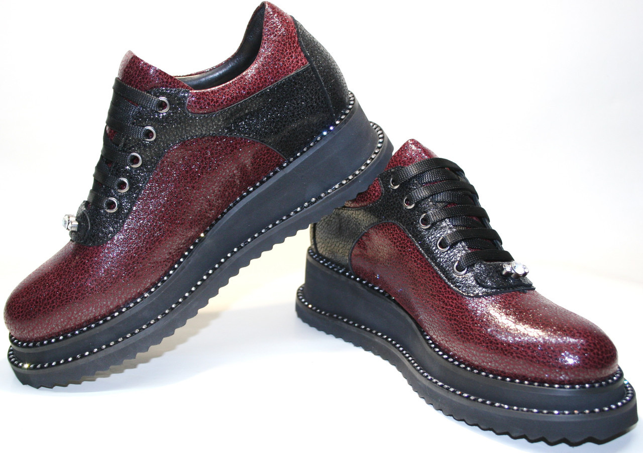 

Женские оксфорды Evromoda Ev-199-30-п 36 бордовый 30-30