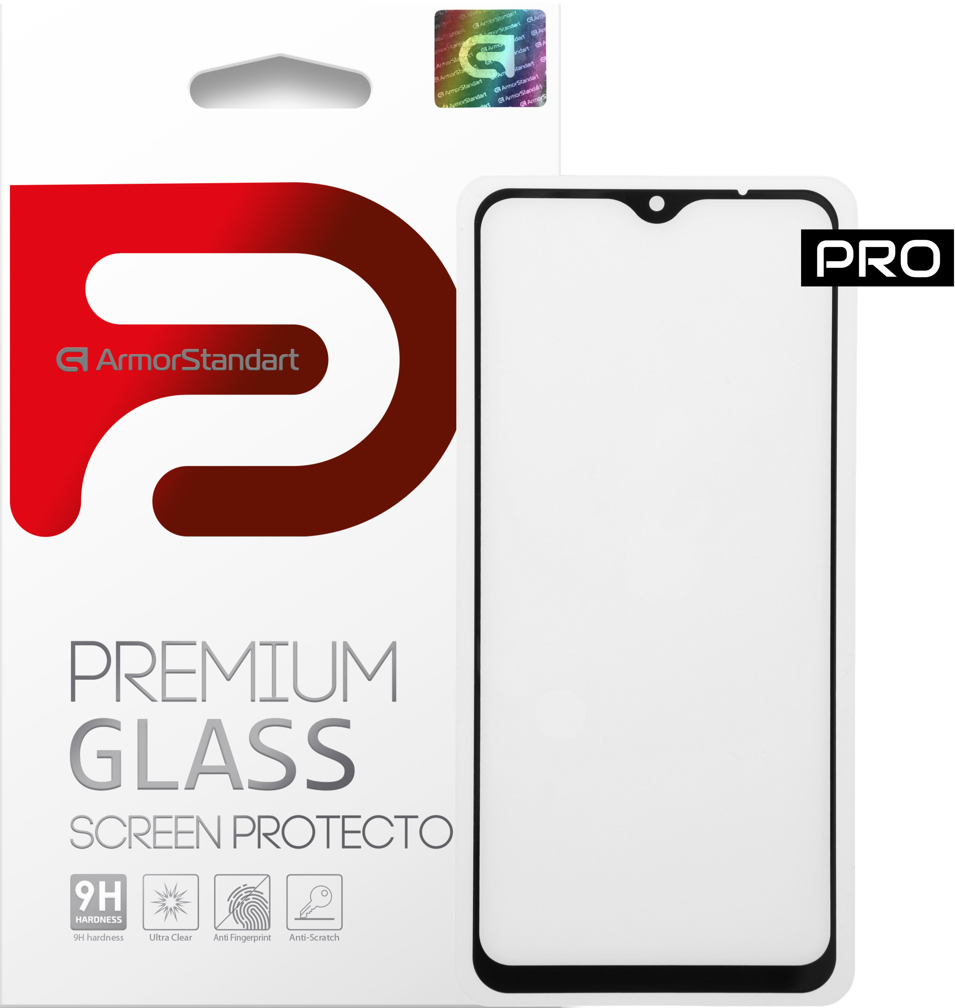 Акція на Защитное стекло ArmorStandart Pro для Xiaomi Redmi 9 Black (ARM56247-GPR-BK) від Rozetka UA