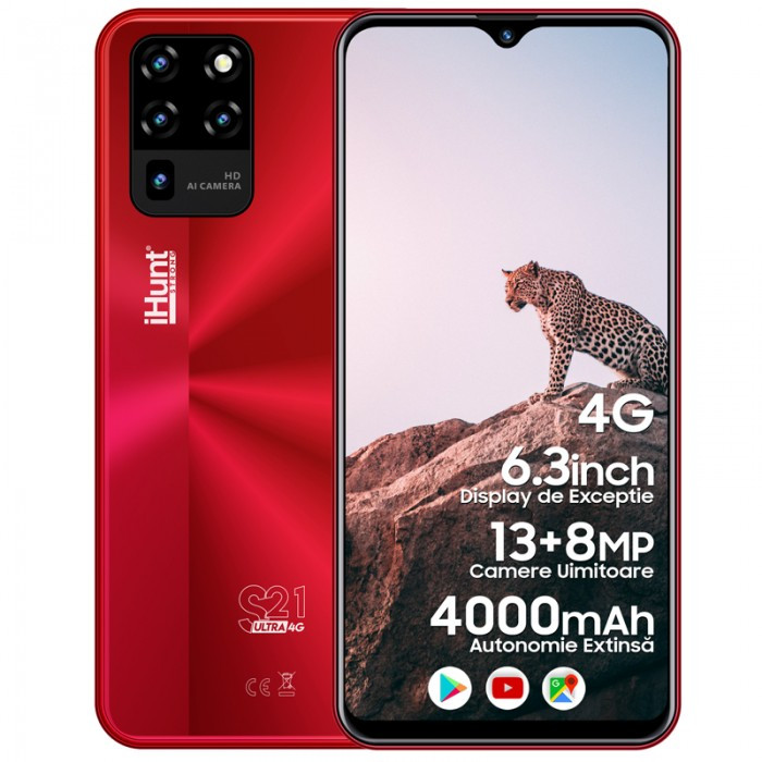

Мобильный телефон смартфон iHunt S21 Ultra 4G 2021 Red
