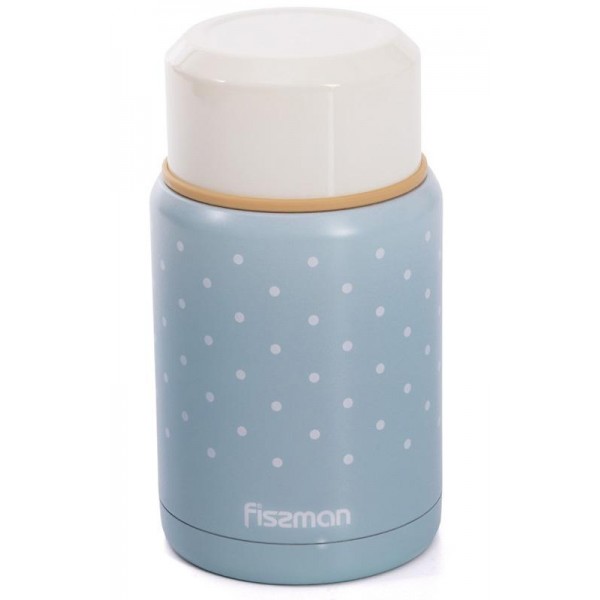

Термос пищевой Fissman "Cooking area" 500мл из нержавеющей стали, голубой