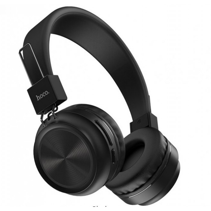 

Беспроводные Bluetooth наушники Hoco W25 Promise Чёрные