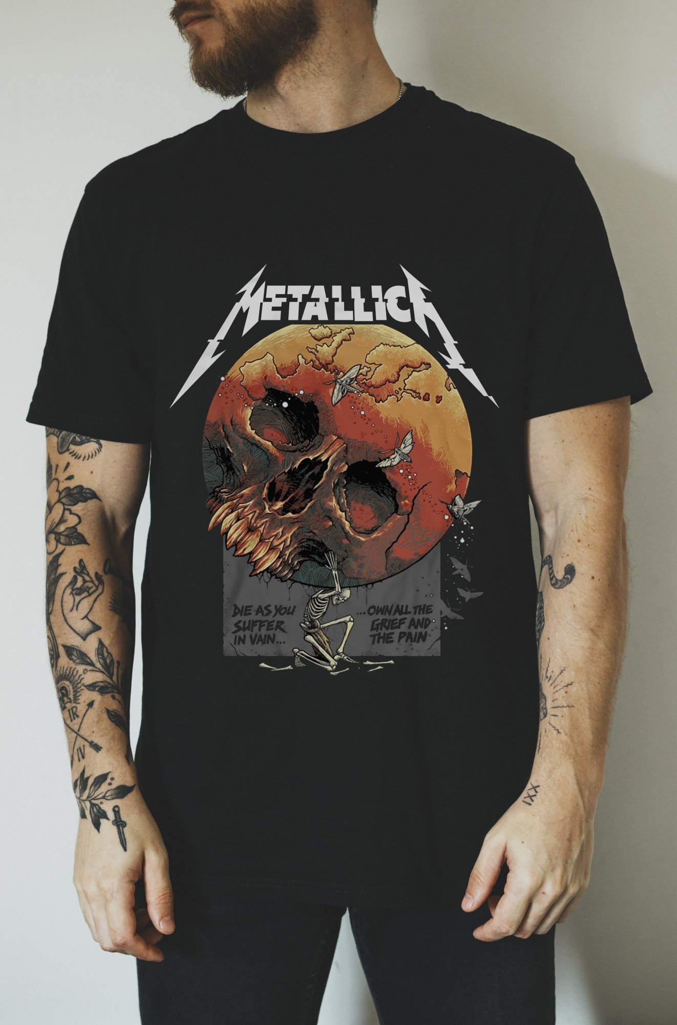 

Футболка Stedman Rock Series Metallica Металика 002  Черная, Футболка Stedman Rock Series Metallica Металика 002 XL Черная