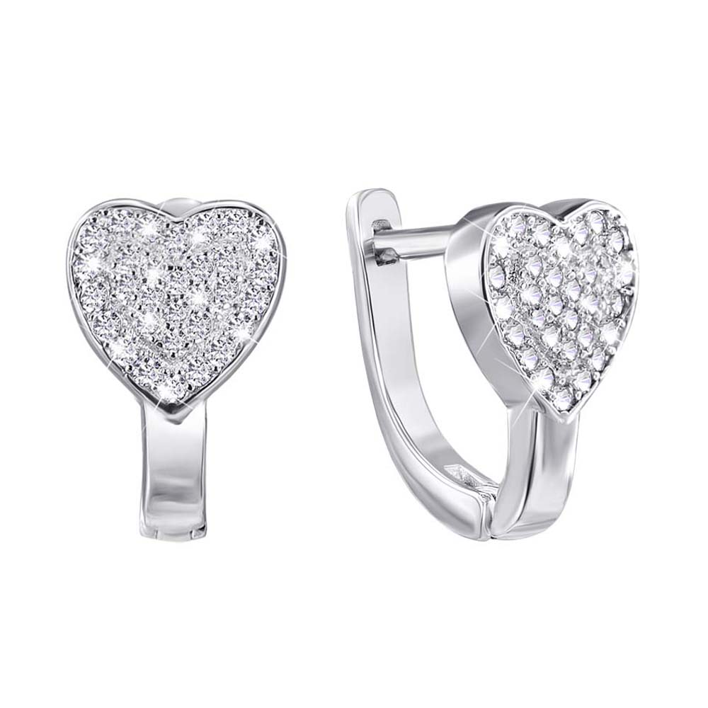 

Серебряные серьги с фианитами 000140530