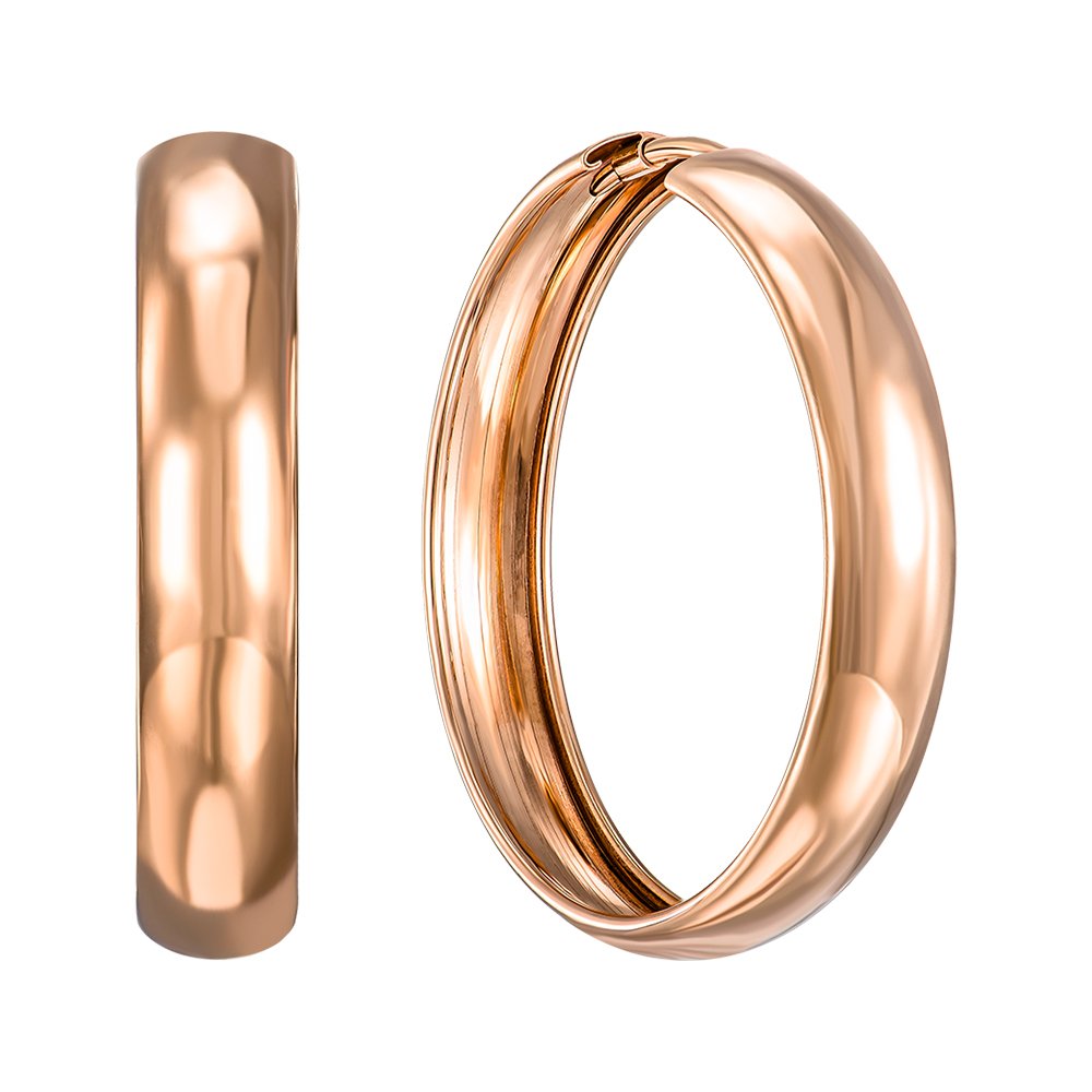 

Серьги-кольца из красного золота 000150403