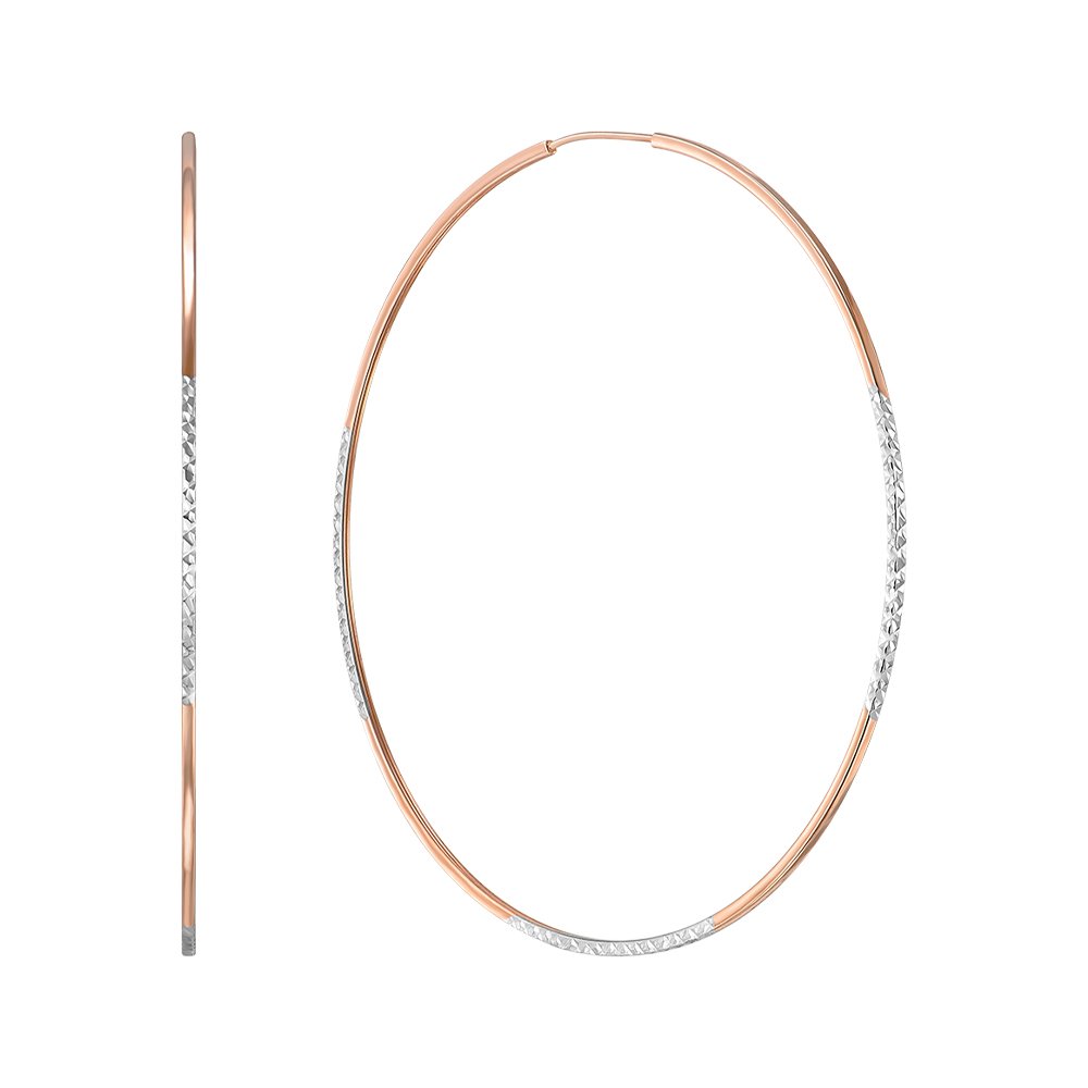 

Серьги-кольца из красного золота 000150429