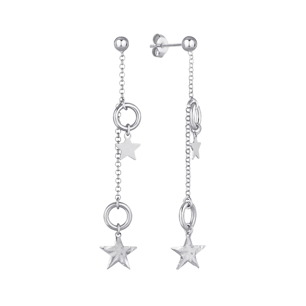 

Серебряные серьги-подвески 000147407