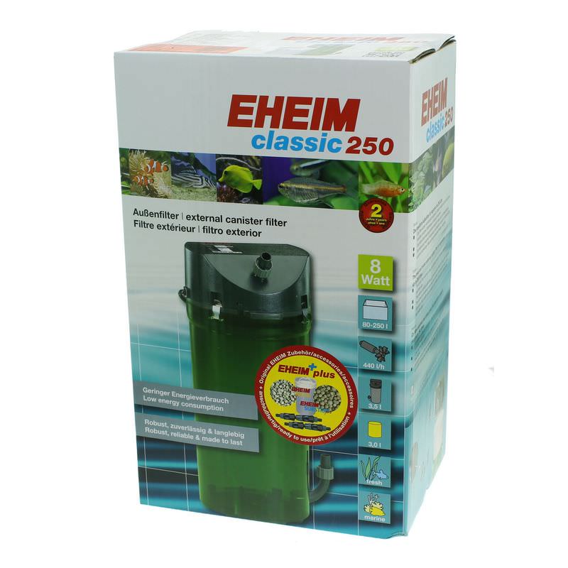 

Зовнішній фільтр EHEIM classic 250 Plus Media (2213050)