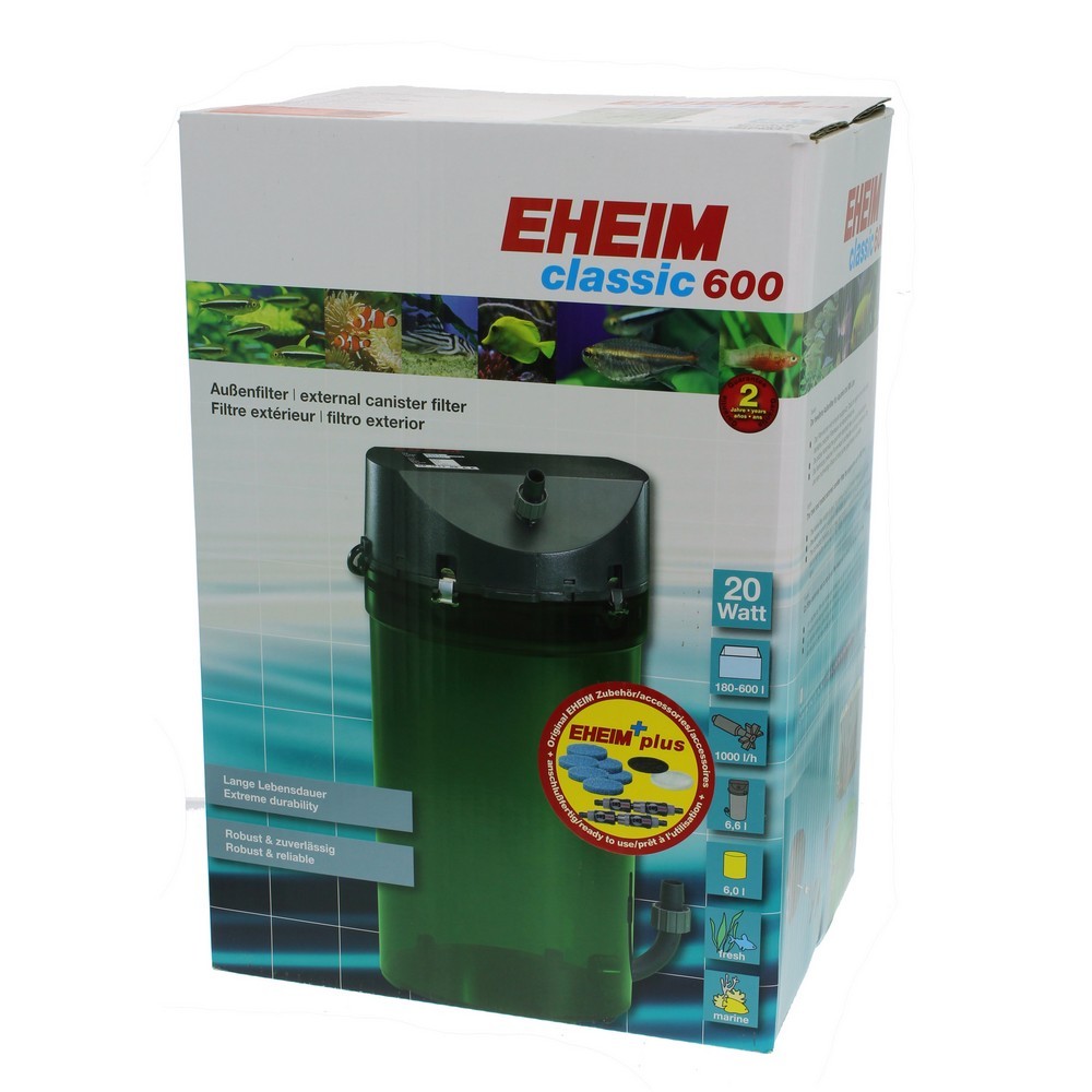 

Зовнішній фільтр EHEIM classic 600 Plus (2217020)