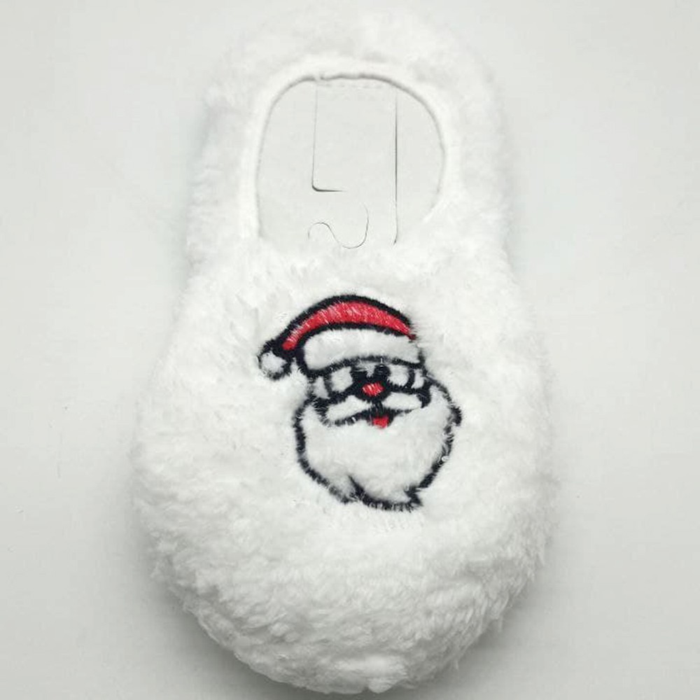 

Носки тапочки женские плюшевые новогодние Santa размер 35-39