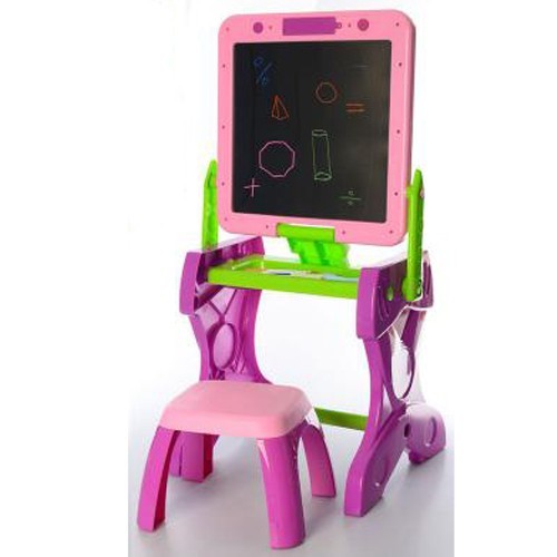 

Детский мольберт на ножках с полочкой Bambi YM881(PINK)