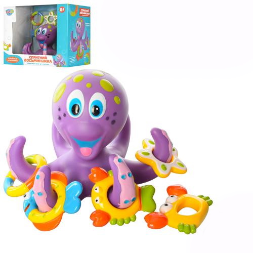 

Игрушка для купания ловкий осьминог кольцеброс Limo toy