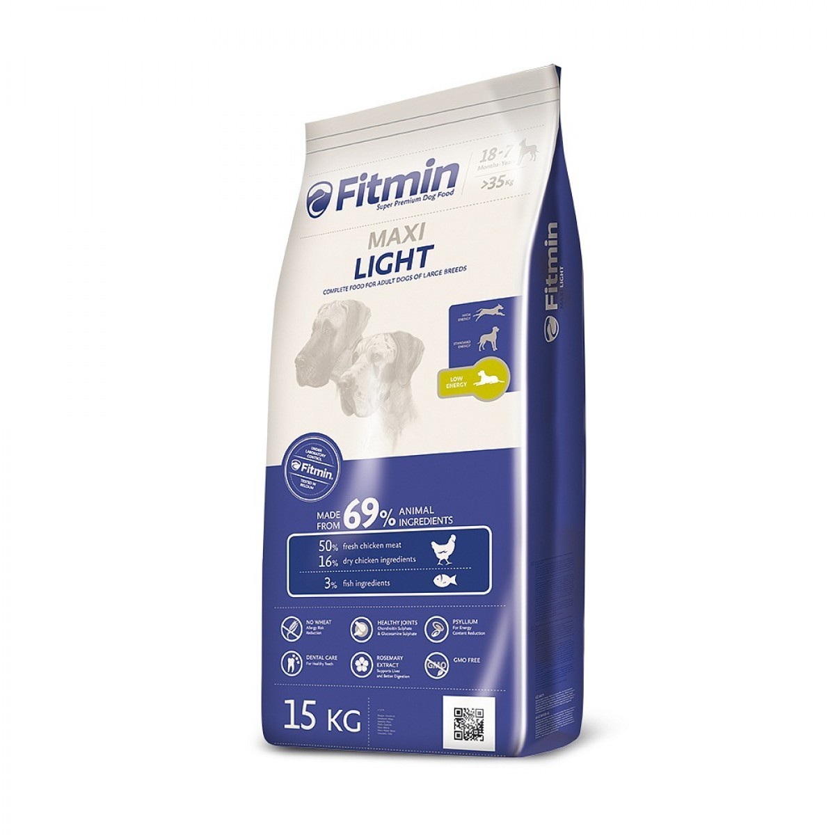 

Сухой корм Fitmin Fitmin Dog Maxi Light для крупных пород с лишним весом