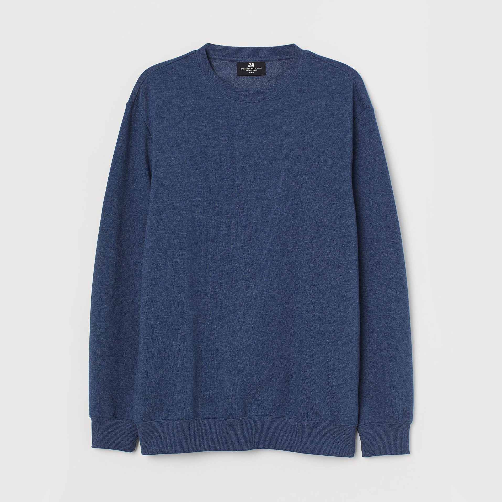 

Свитшот H&M 404-6858131  Синий меланж, Свитшот H&M 404-6858131 XS Синий меланж