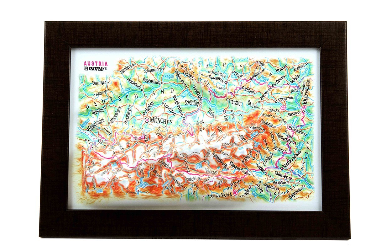 

Сувенирная 3D-карта Testplay АВСТРИЯ (F-0596)