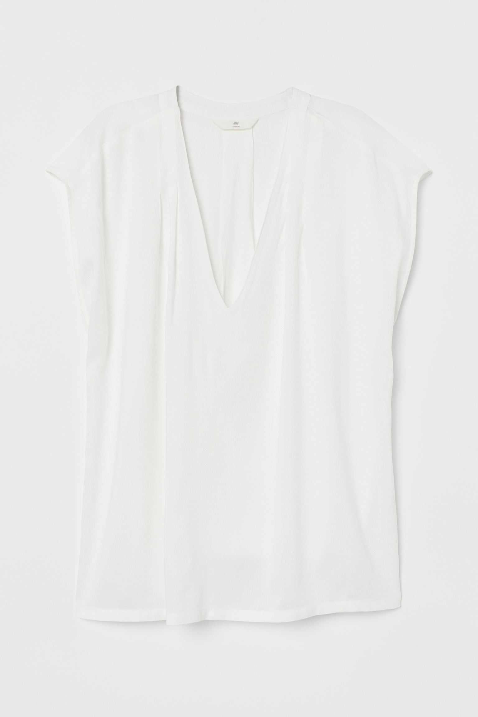 

Блуза H&M  белый 11037532370, Блуза H&M 32 белый 11037532370