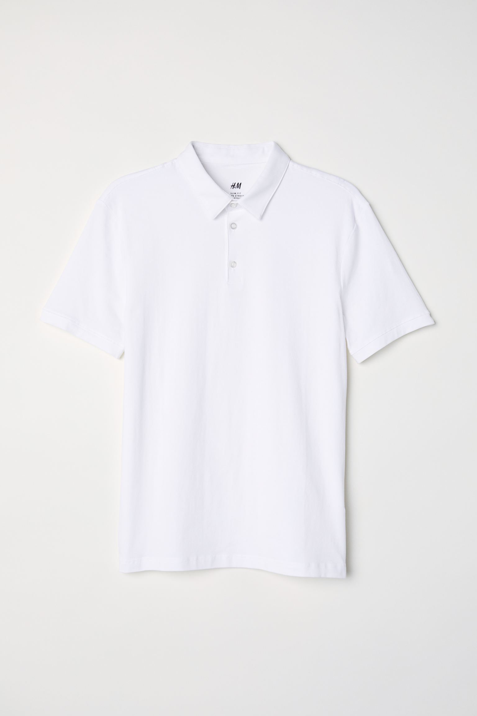 

Поло H&M XL белый 1311570004