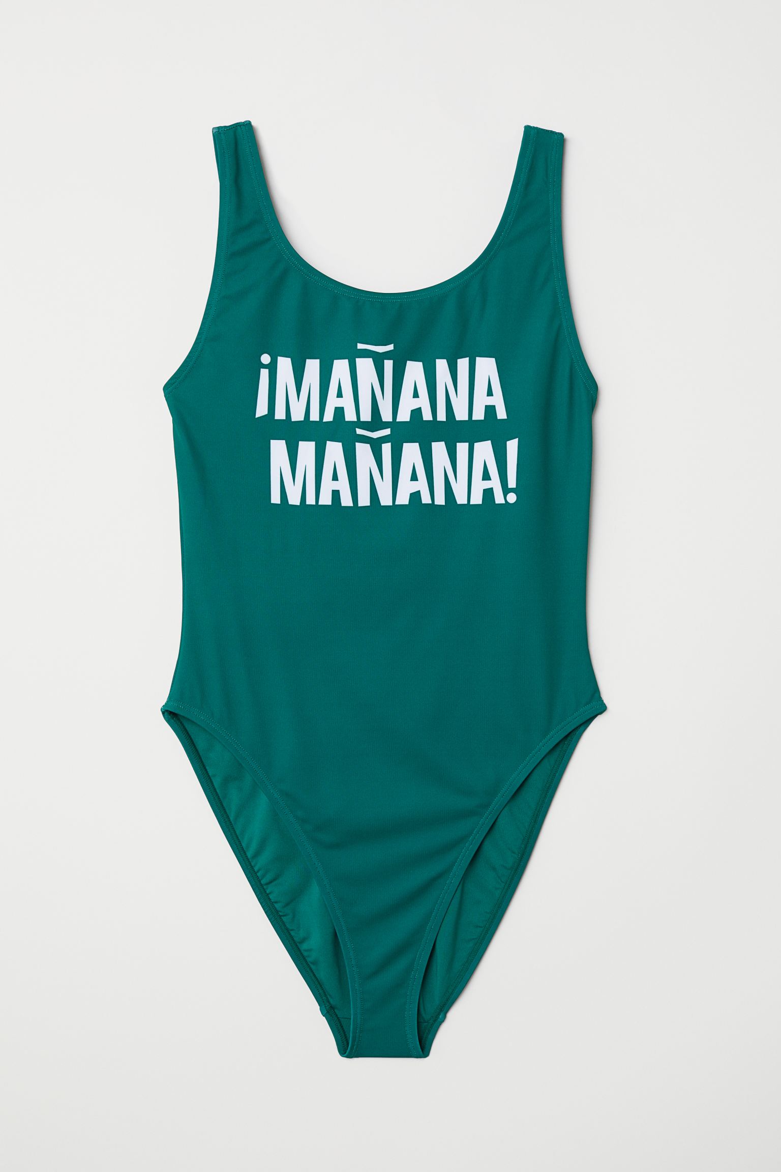

Купальник H&M  темно зеленый 19056443008, Купальник H&M 38 темно зеленый 19056443008