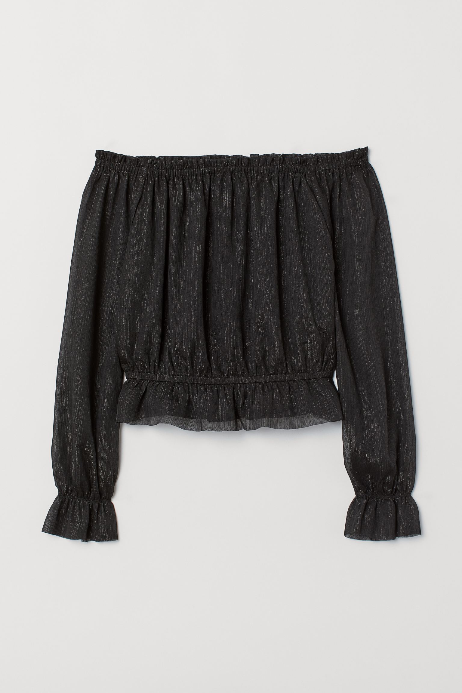 

Блуза H&M  черный 11116697088, Блуза H&M 34 черный 11116697088
