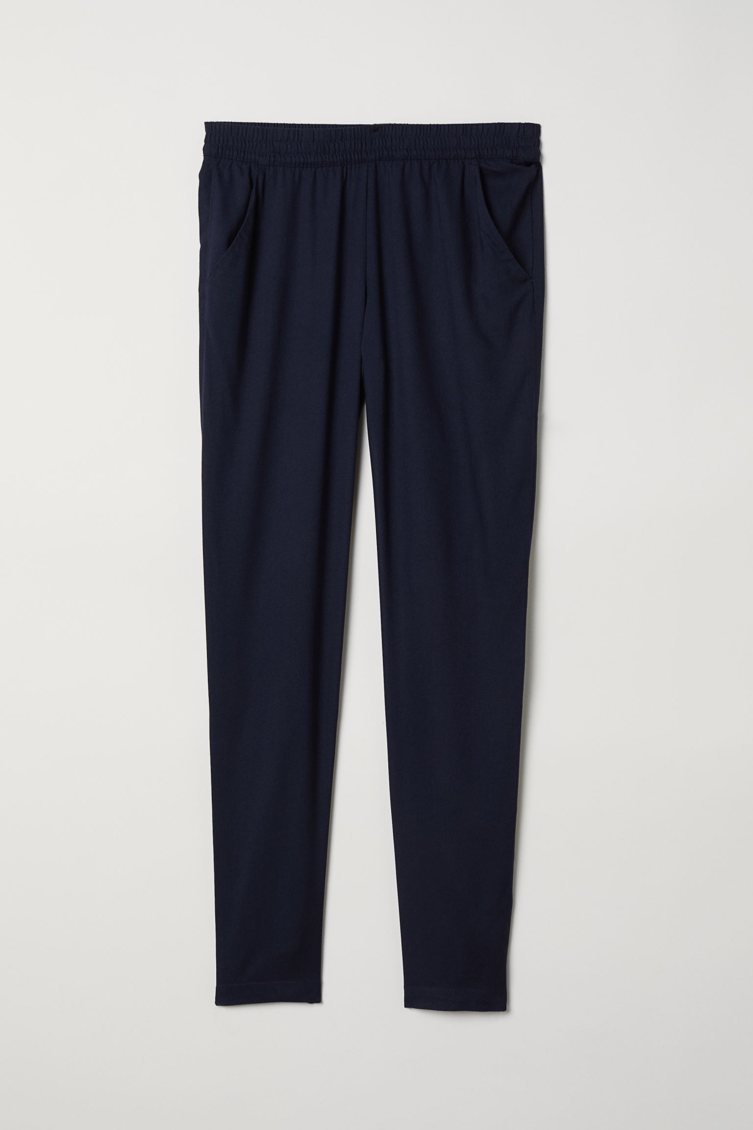 

Брюки H&M  темно синий 10115544779, Брюки H&M 38 темно синий 10115544779