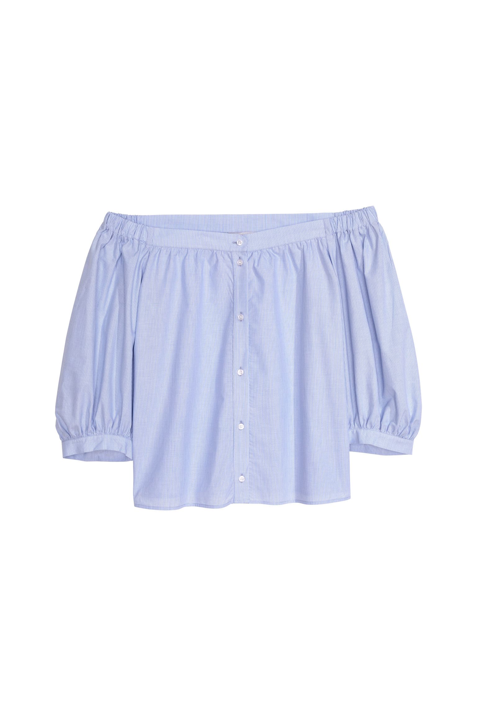 

Блуза H&M  голубой 11116076707, Блуза H&M 44 голубой 11116076707