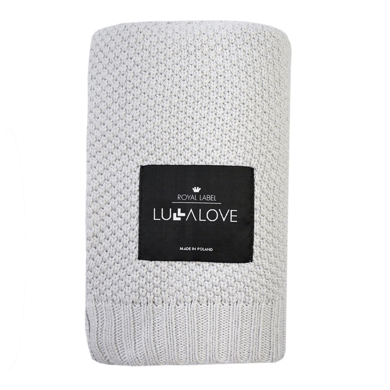 

Дитячий бамбуковий плед LullaLove Macaronic Glamorous Grey 80x100 см