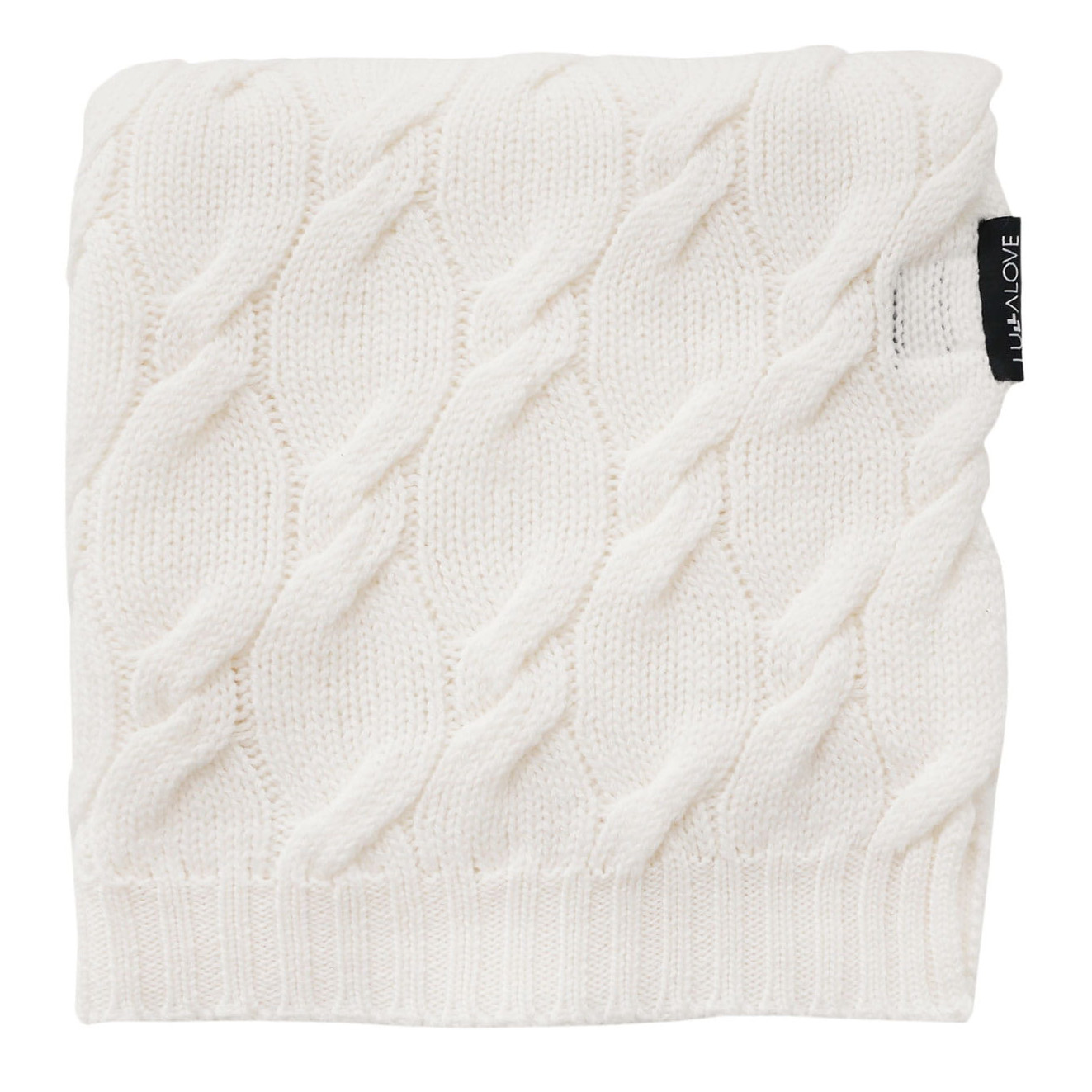 

Дитячий плед LullaLove Premium Merino White Coconut 80х100 см