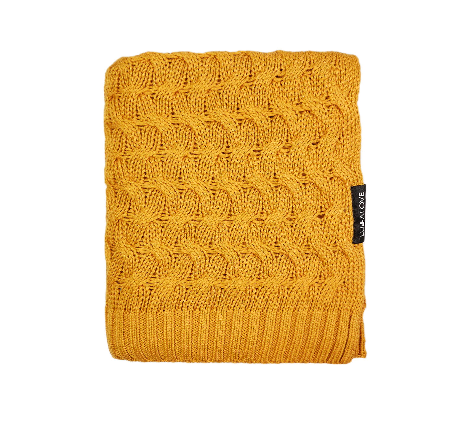 

Дитячий бамбуковий плед LullaLove Sharlotka Mango 80х100 см