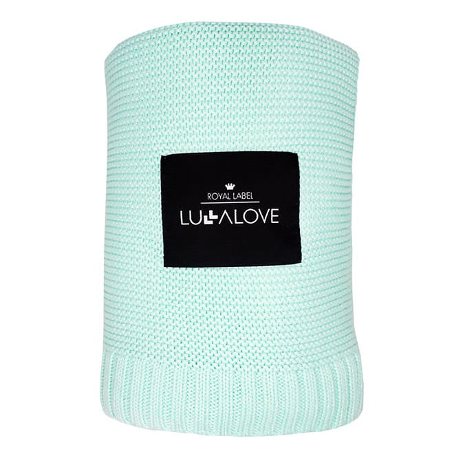 

Дитячий бамбуковий плед LullaLove Classic Delicious Mint 80х100 см