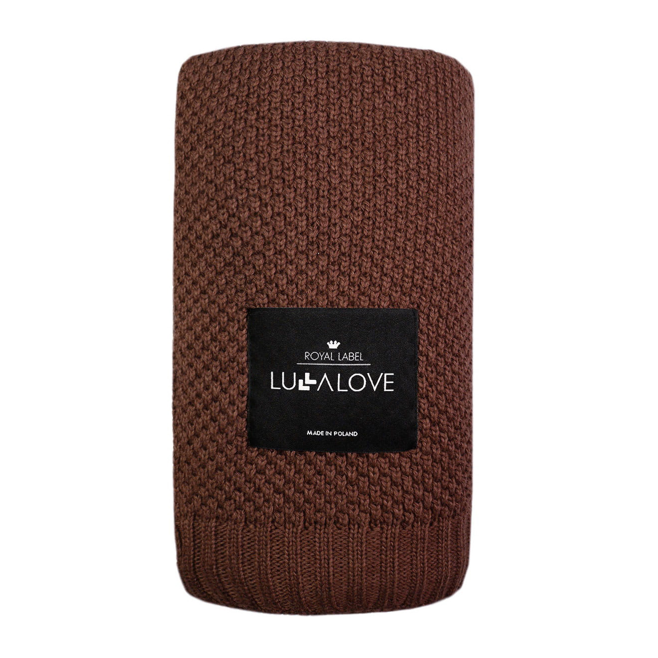 

Дитячий бамбуковий плед LullaLove Macaronic Chocolate 80x100 см