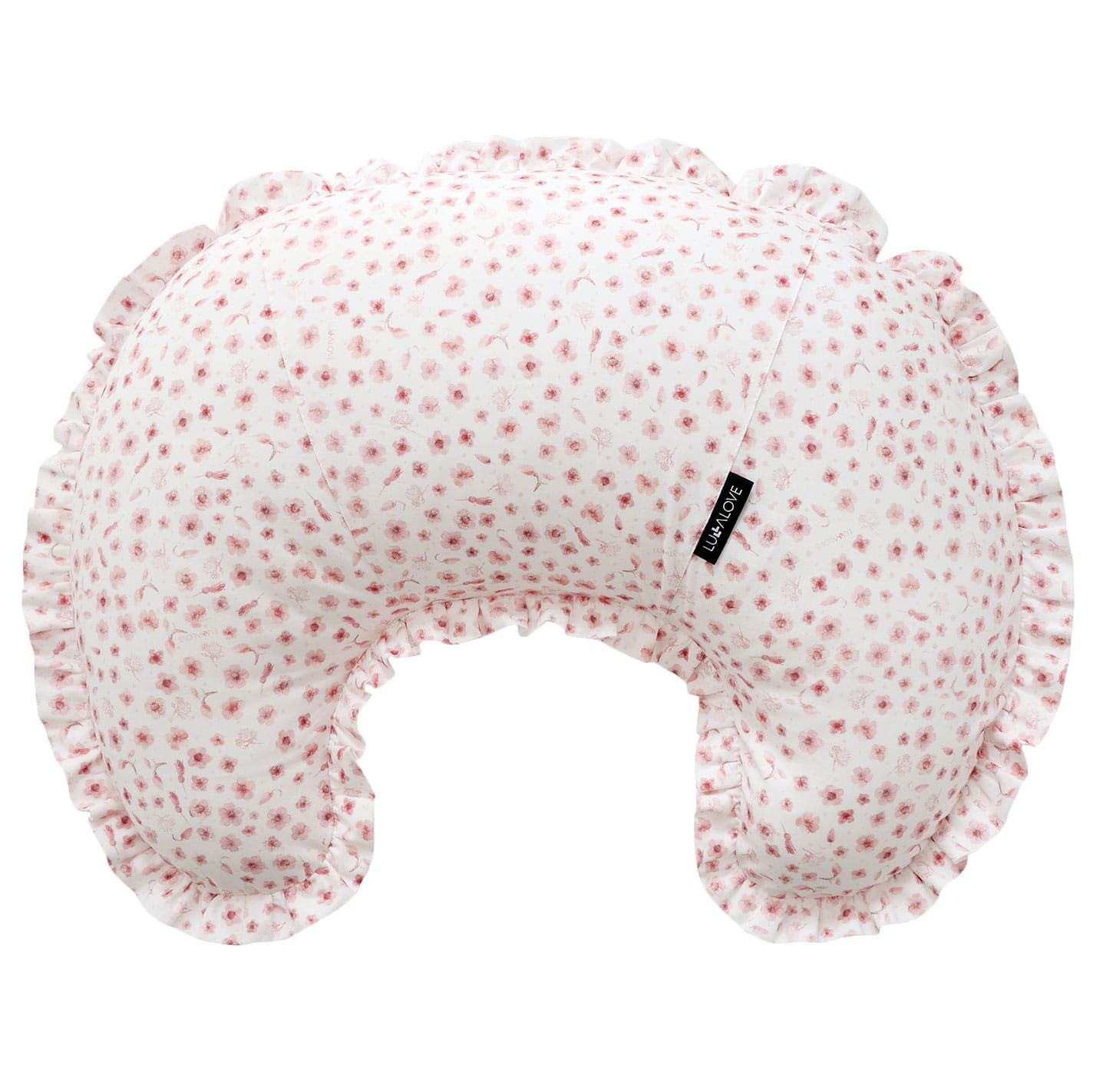 

Подушка для годування LullaLove з чохлом Pink Flowers