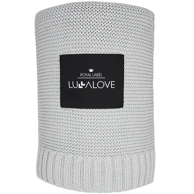

Дитячий бамбуковий плед LullaLove Classic Glamorous Grey 120х100 см