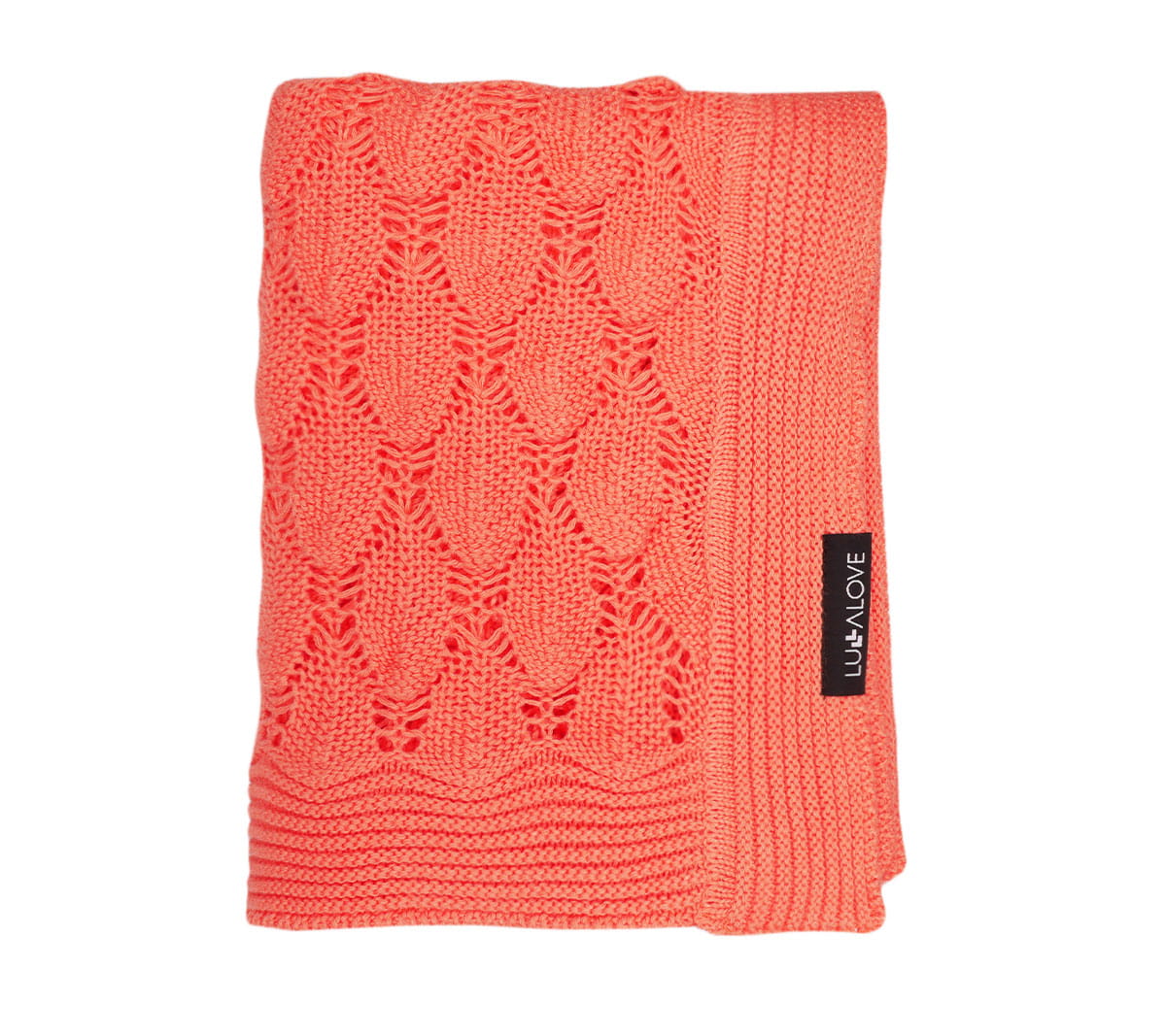 

Дитячий бамбуковий плед LullaLove Boho Coral 80х100 см