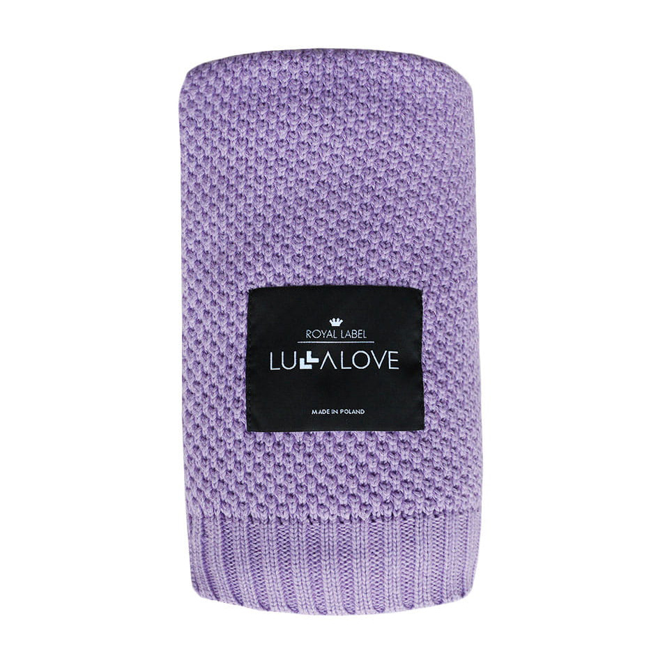 

Дитячий бамбуковий плед LullaLove Macaronic Lavender 80x100 см