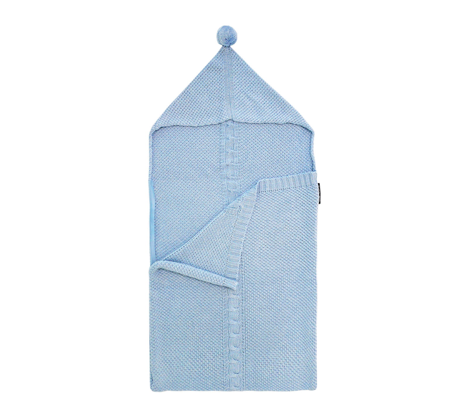 

В'язаний конверт на виписку LullaLove Baby Blue