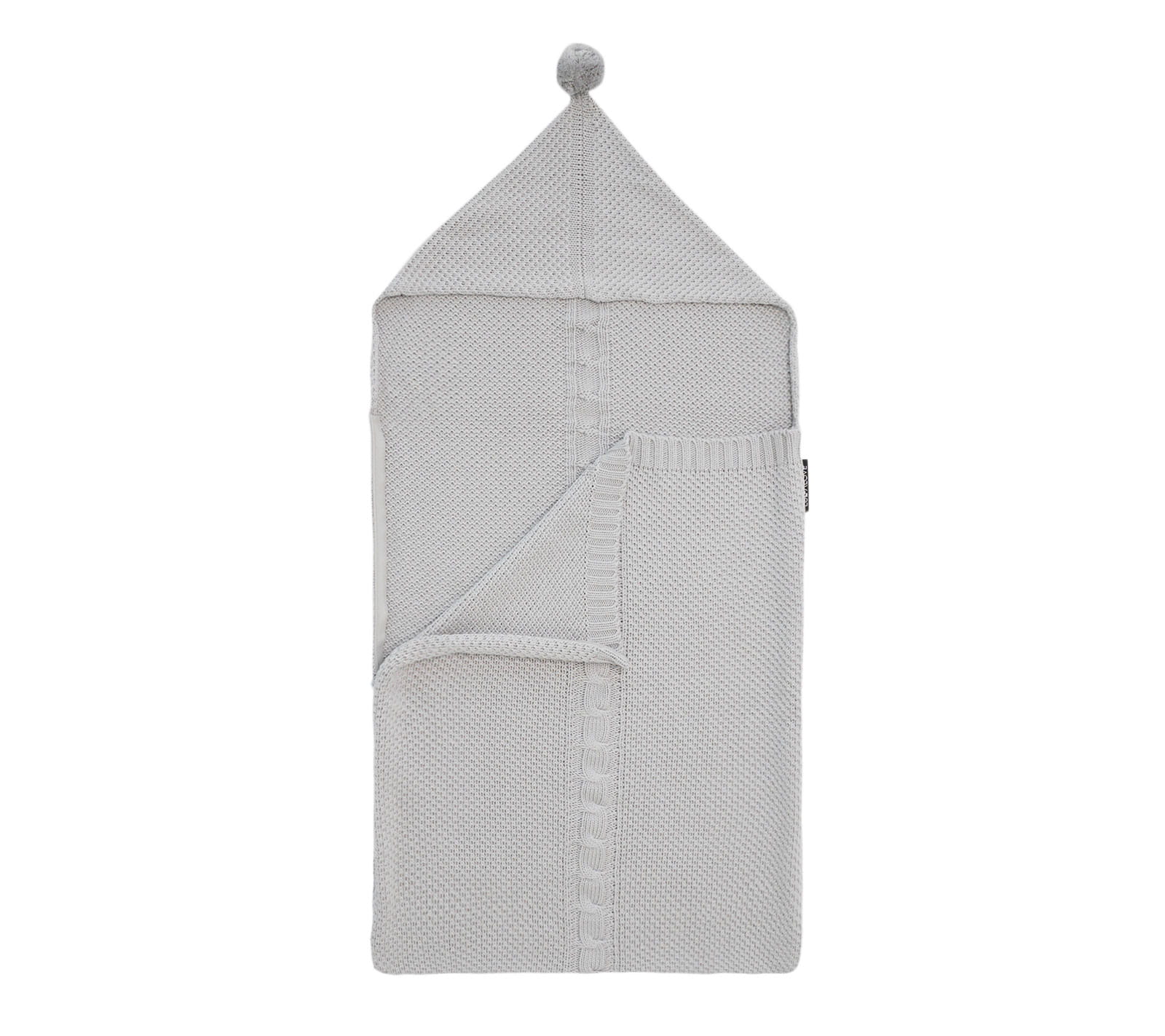 

В'язаний конверт LullaLove Ice Grey