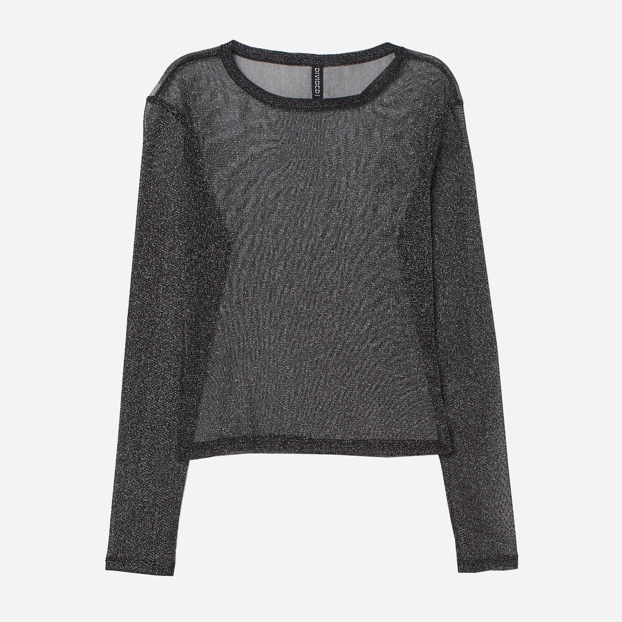 

Лонгслив H&M 0792521_люрекс  Черный, Лонгслив H&M 0792521_люрекс XS Черный