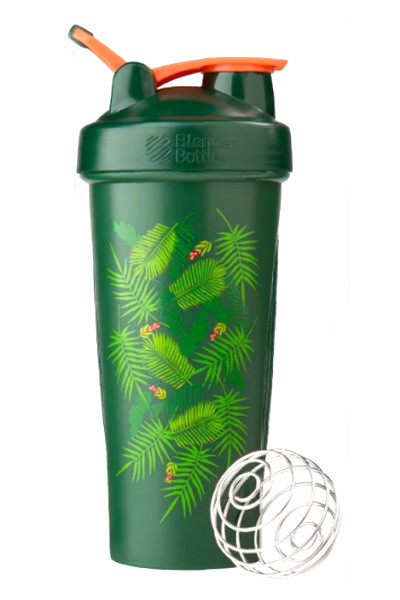 

Шейкер спортивный BlenderBottle Classic Loop 28oz/820ml Special Edition Green-Coral (Art Palm) (ORIGINAL)