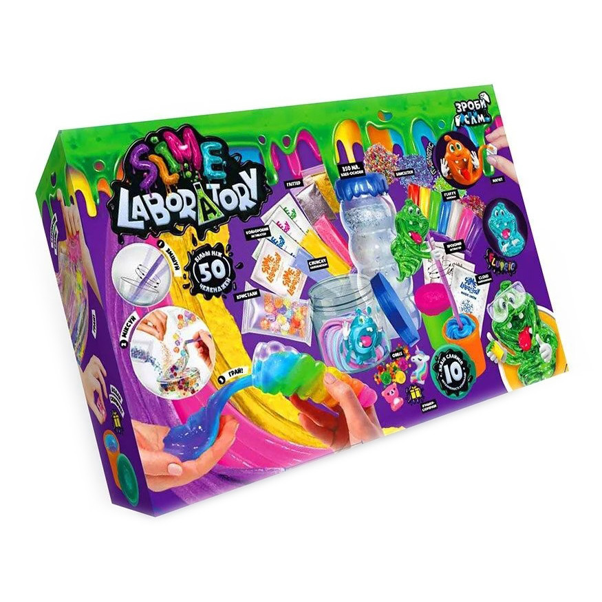 

Набор креативного творчества Изготовление слаймов Slime Laboratory Danko Toys