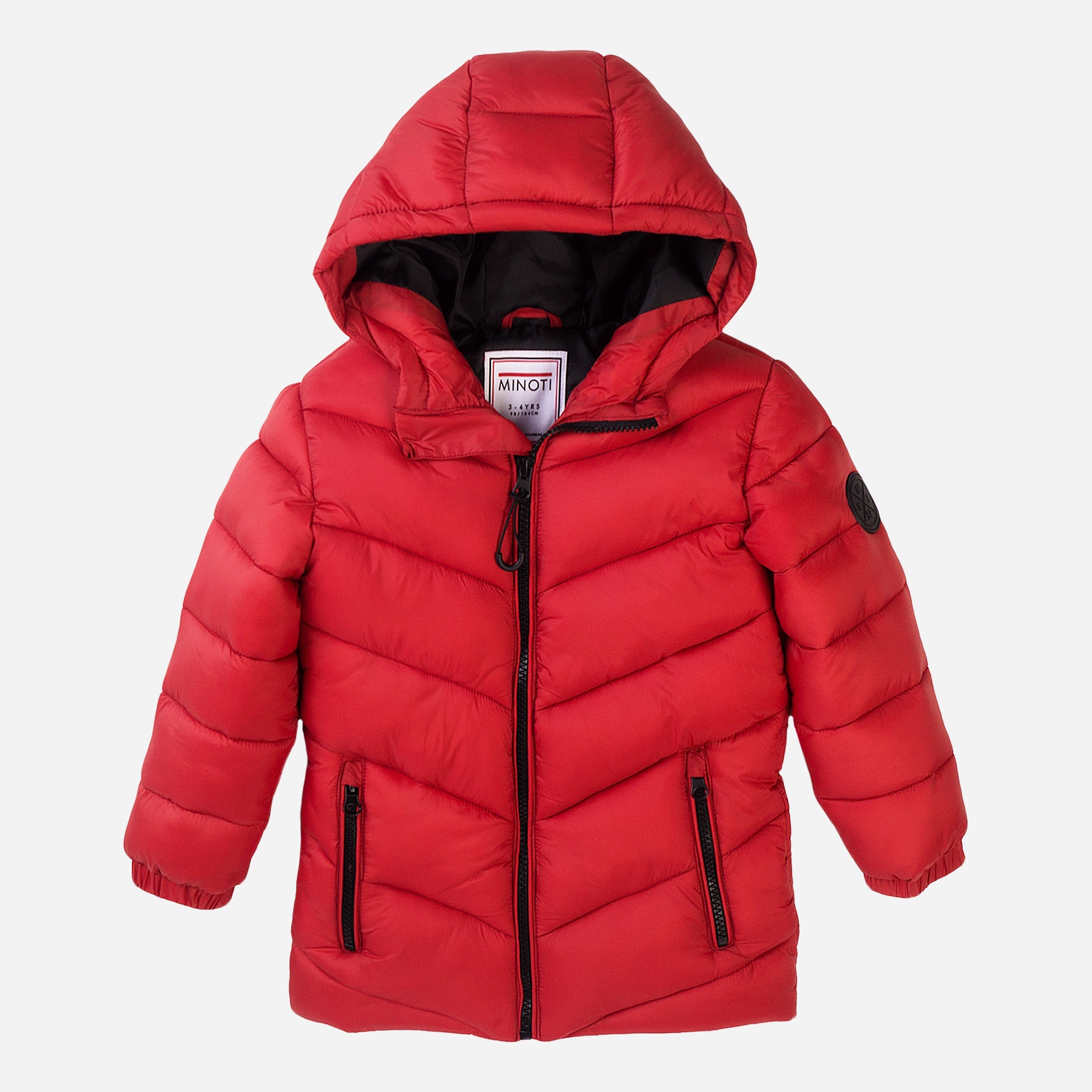 

Куртка Minoti 7BCOAT 1 34525KID 80-86 см Красная