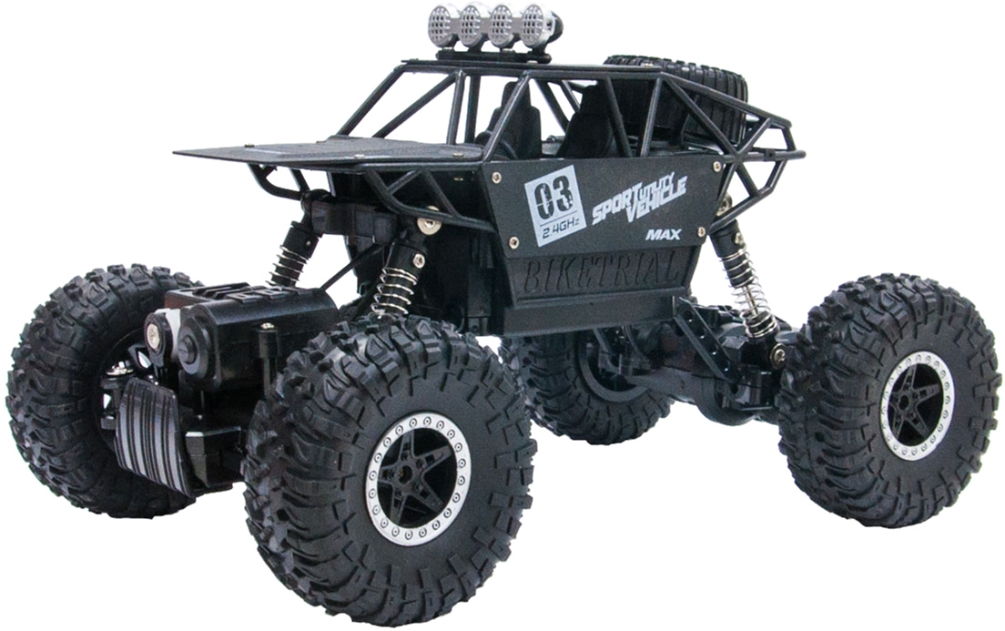 Акция на Автомобиль на р/у Sulong Toys 1:18 Off-road Crawler Max Speed Матовый черный (SL-112RHMBl) от Rozetka UA