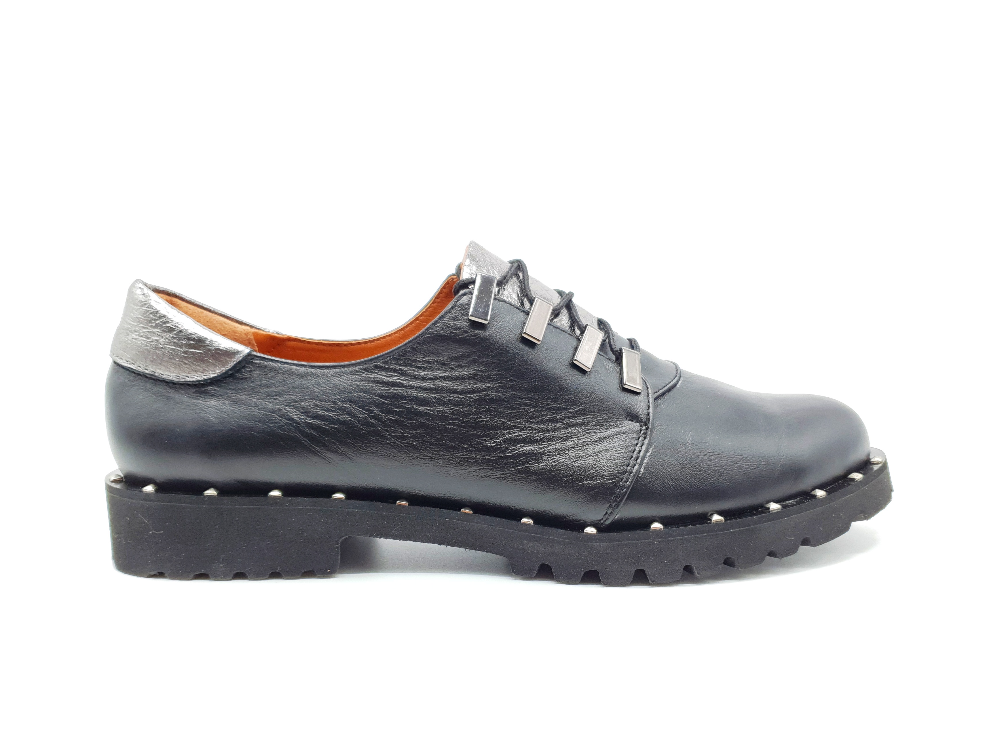

Жіночі туфлі Foot Step чорні шкіряні FS-15-13 25,5 см 39(р)
