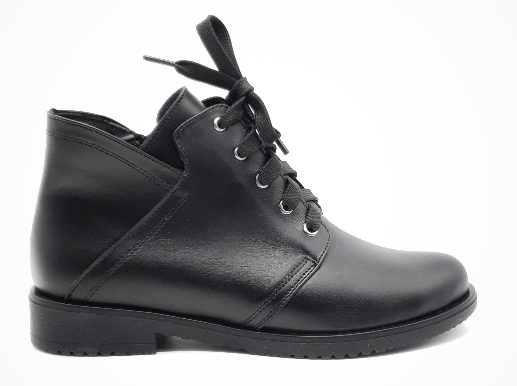 

Жіночі черевики Foot Step чорні шкіряні FS-17-10 26,5 см 40(р)