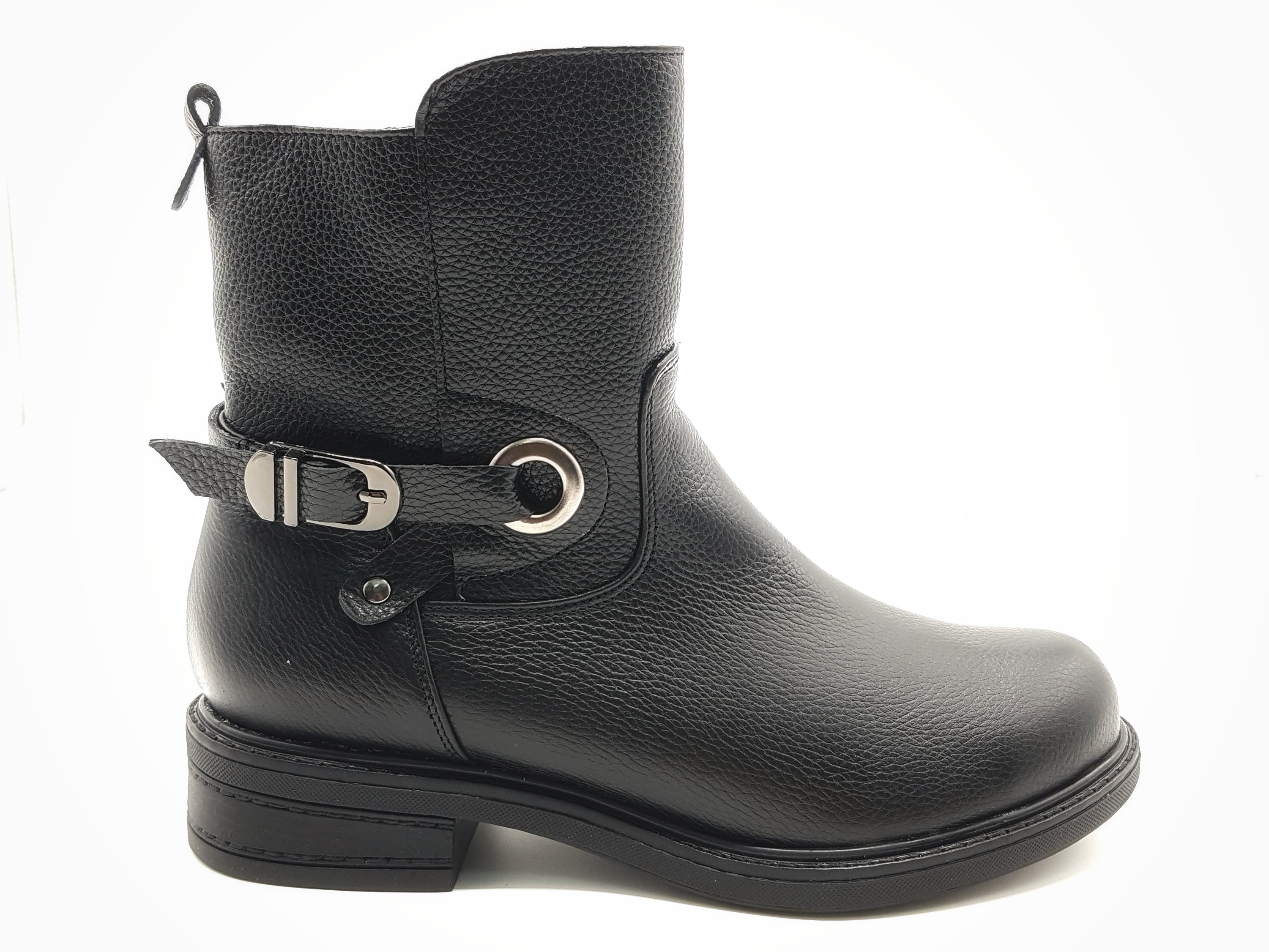 

Жіночі черевики Foot Step зимові чорні шкіряні FS-17-3 26,5 см 40(р)