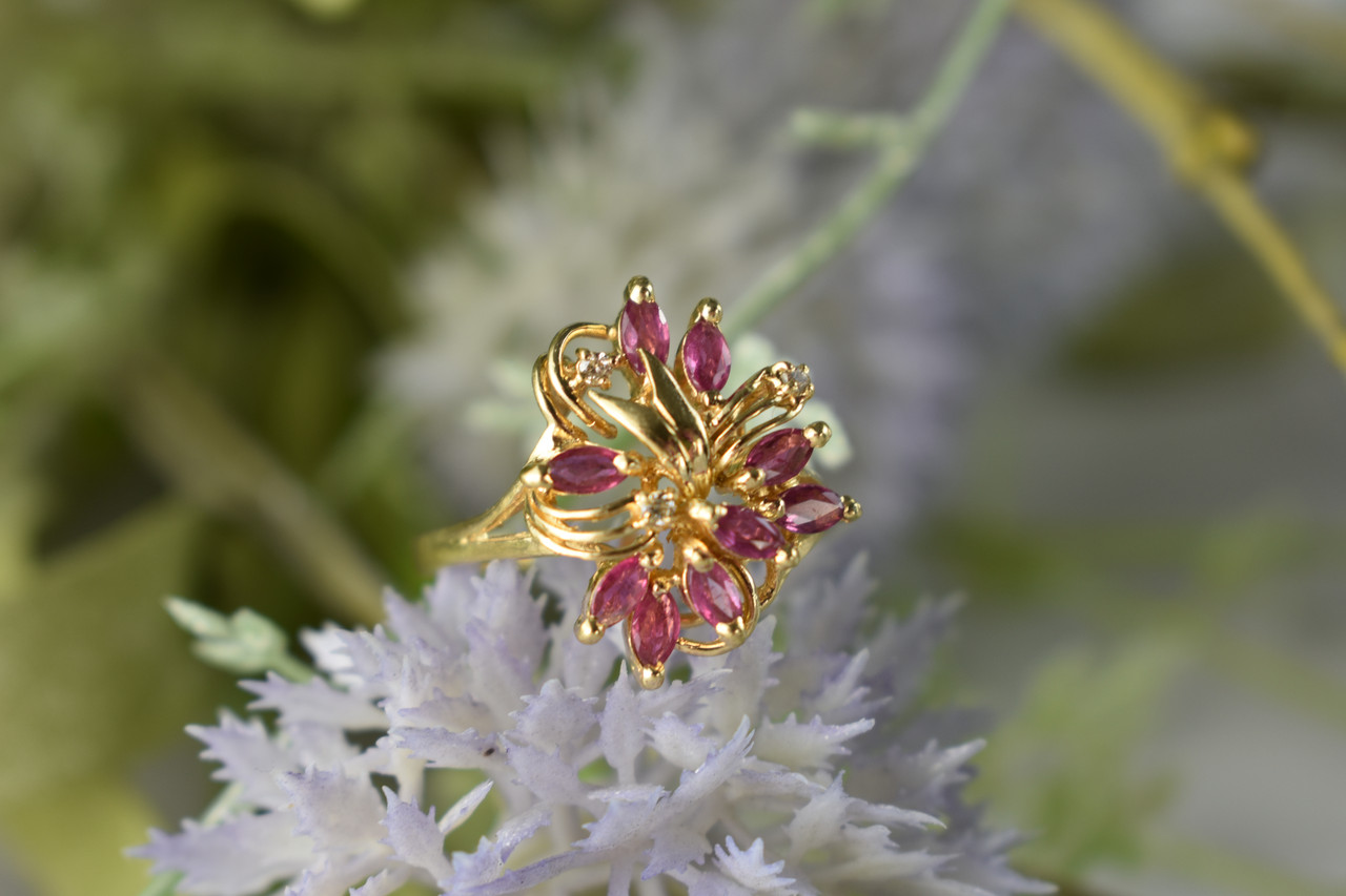 

Золотое Кольцо С Бриллиантами И Шпинелью Sky Jewelry 076566 20 Размер