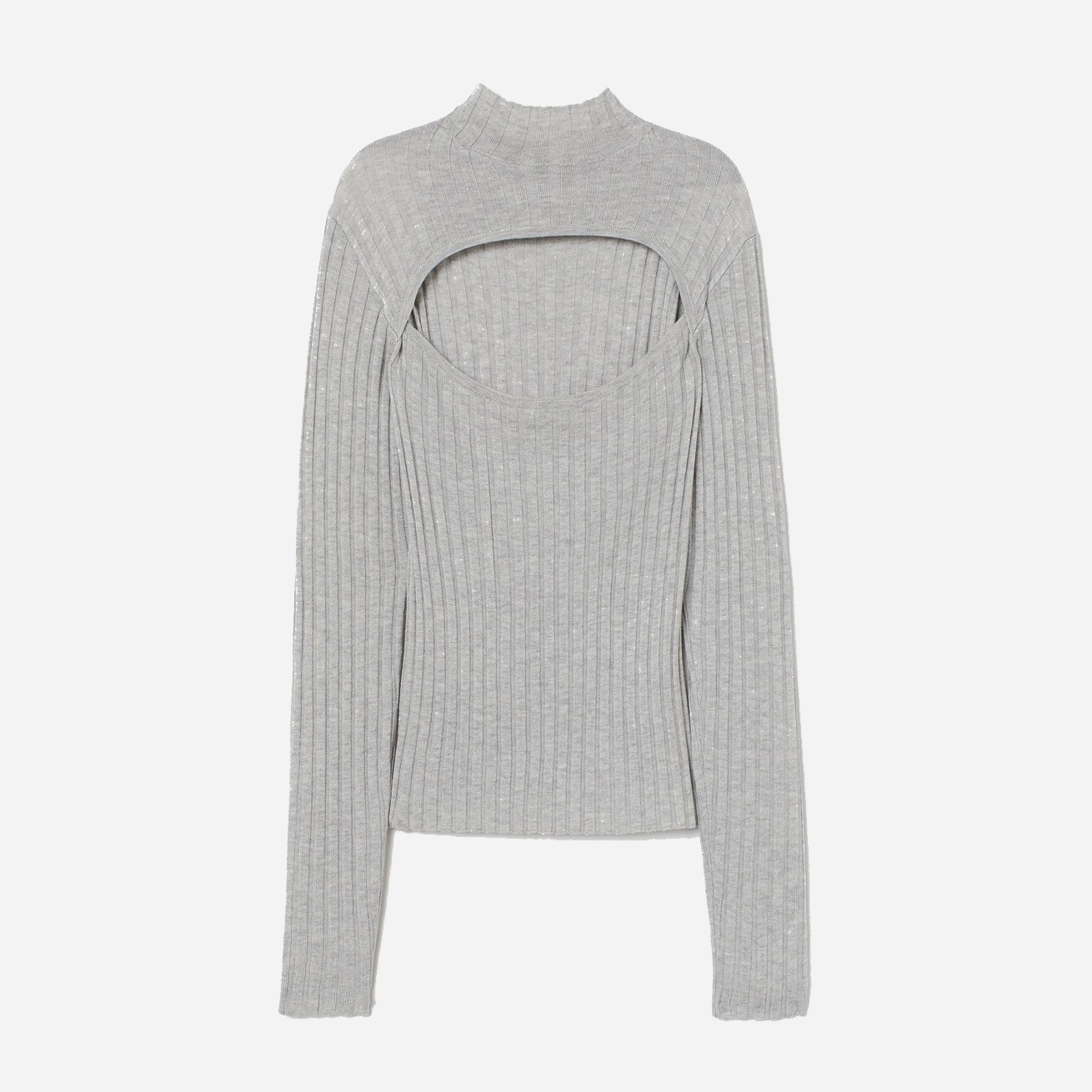 

Водолазка H&M 0765564_вырез  Серая, Водолазка H&M 0765564_вырез XS Серая